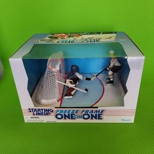 1997 Starting Lineup Freeze Frame Hockey Roy, Jagr Vintage